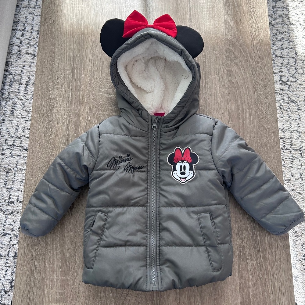 Toddler girls Minnie Mouse Coat
